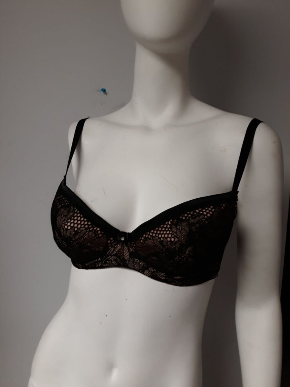 Bradelis Beth Bra Black Size 36 C NEW WITH TAGS!